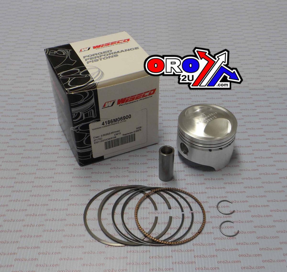 WISECO 69mm PISTON KIT  KZ750 1980-1985, ZN750 1980-1985
