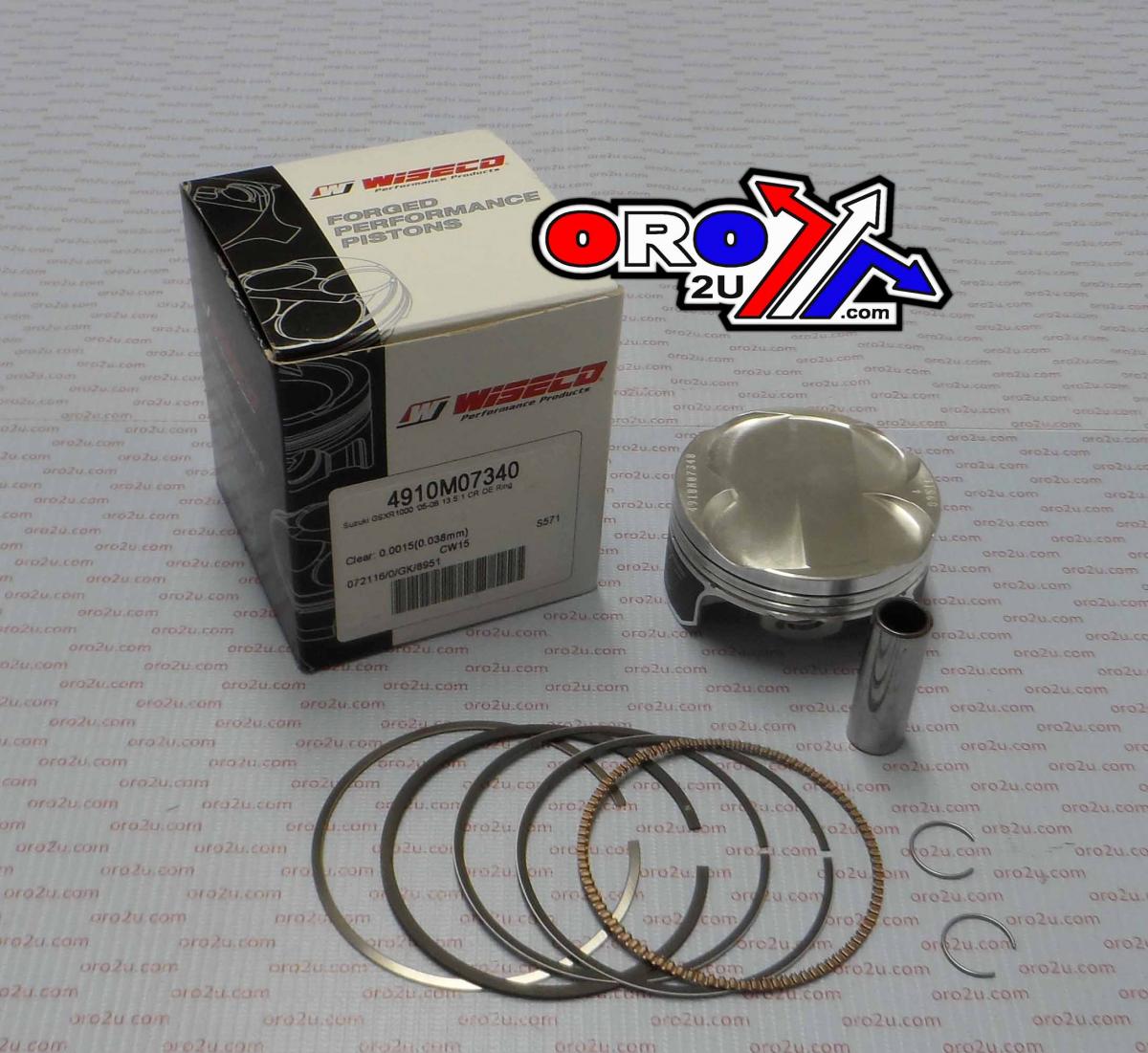 PISTON KIT GSXR1000 05-08 7340 WISECO 4910M07340 ROAD SUZUKI