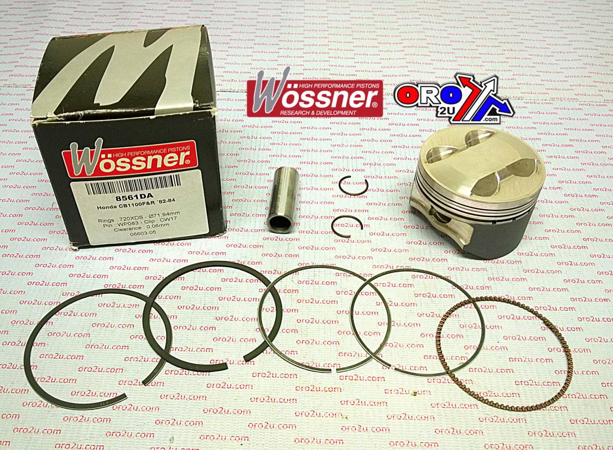 WOSSNER 72mm PISTON KIT HONDA CB1100F/R 1982-1984 (EACH)