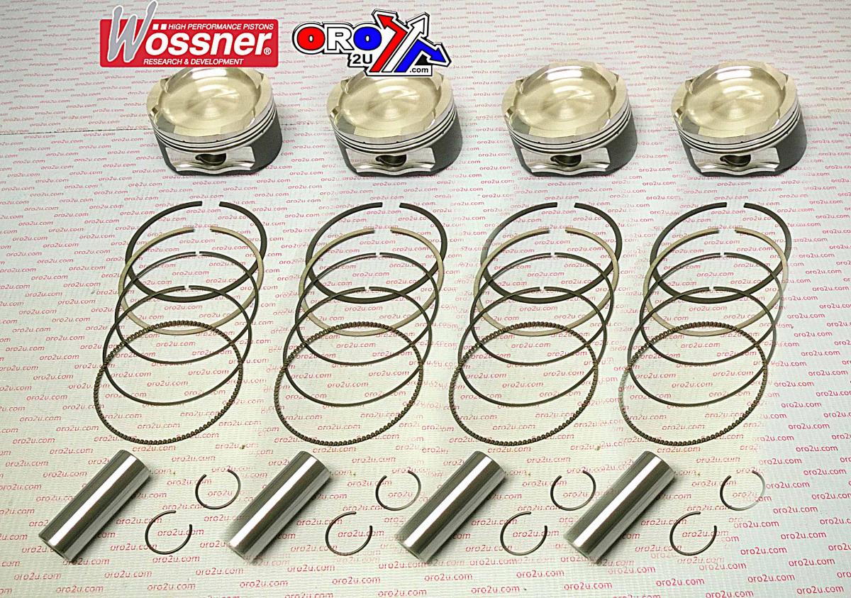 WOSSNER 86mm PISTON KIT KAWASAKI ZX14R/ZZR1400 06-21 (TURBO)