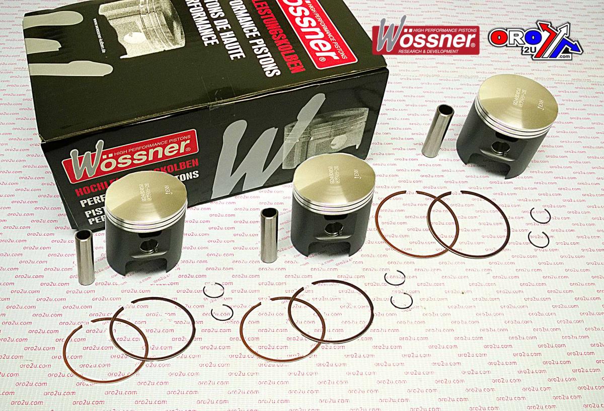 WOSSNER 72.5mm PISTON KIT KH750 TRIPLE 72-75, SET/3