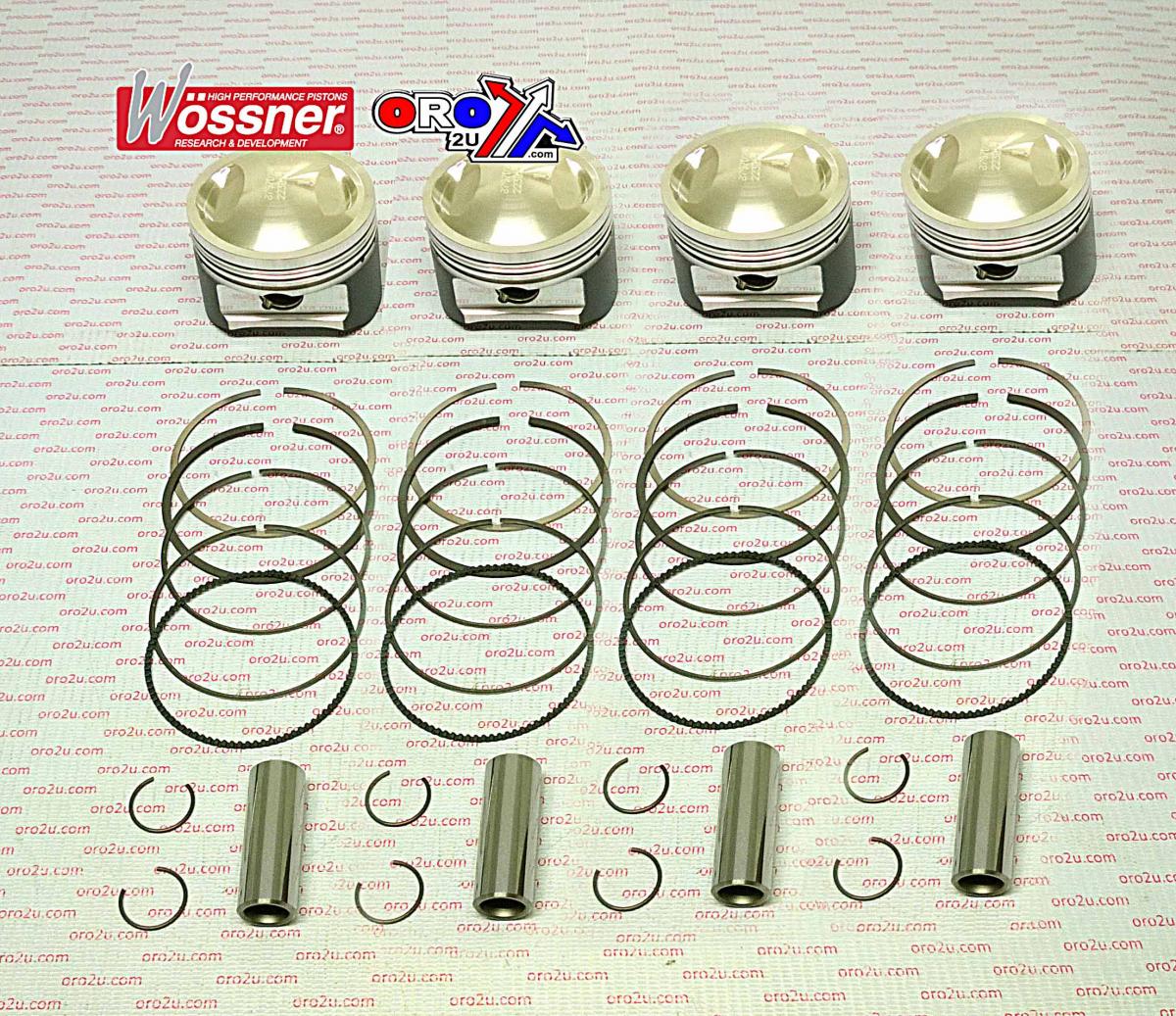 WOSSNER 72mm PISTON KIT KAWASAKI KZ1000/ST 1980, Z1R 1977-1980