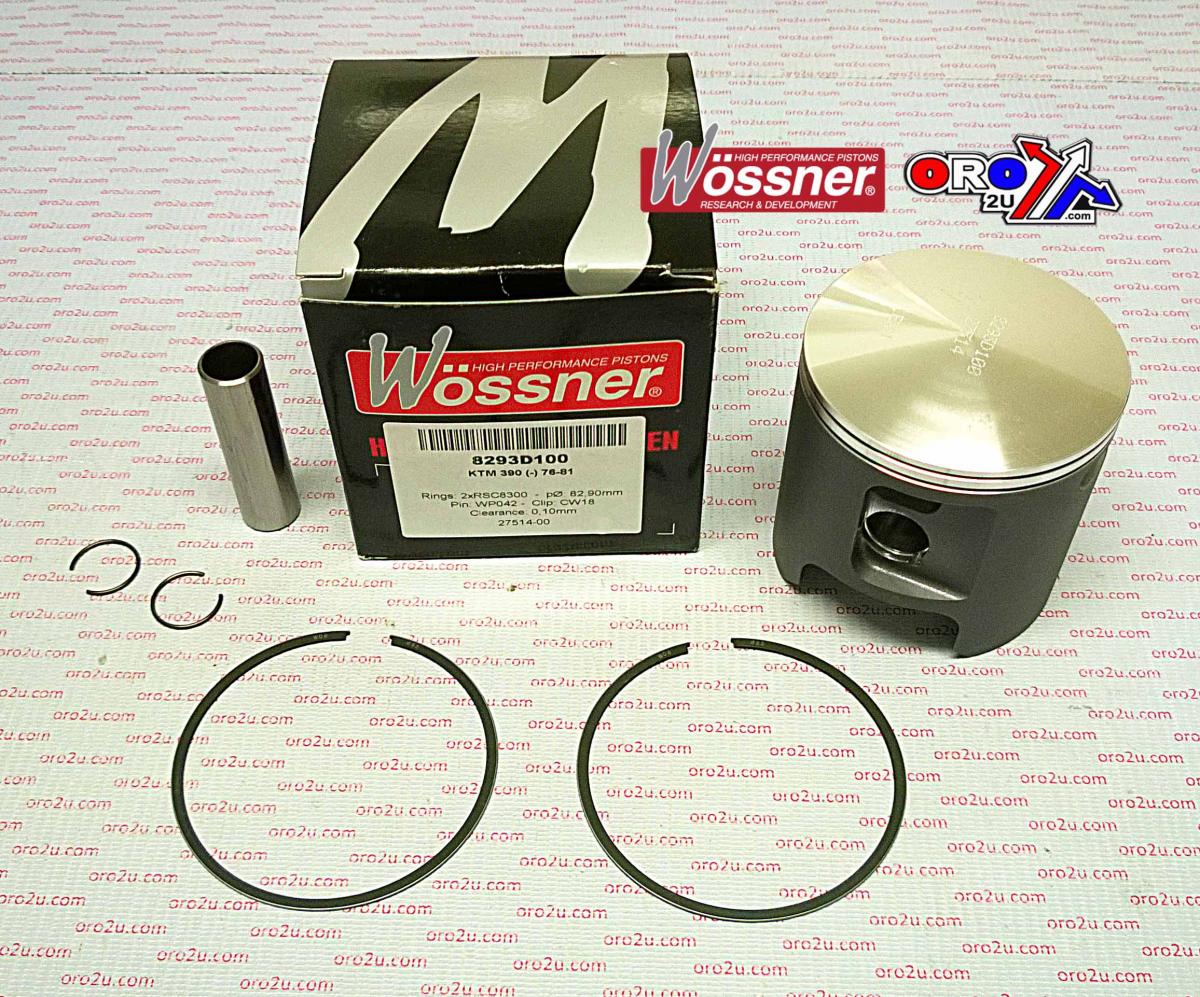 WOSSNER 83mm PISTON KIT KTM GS/MC 390/400 76-81