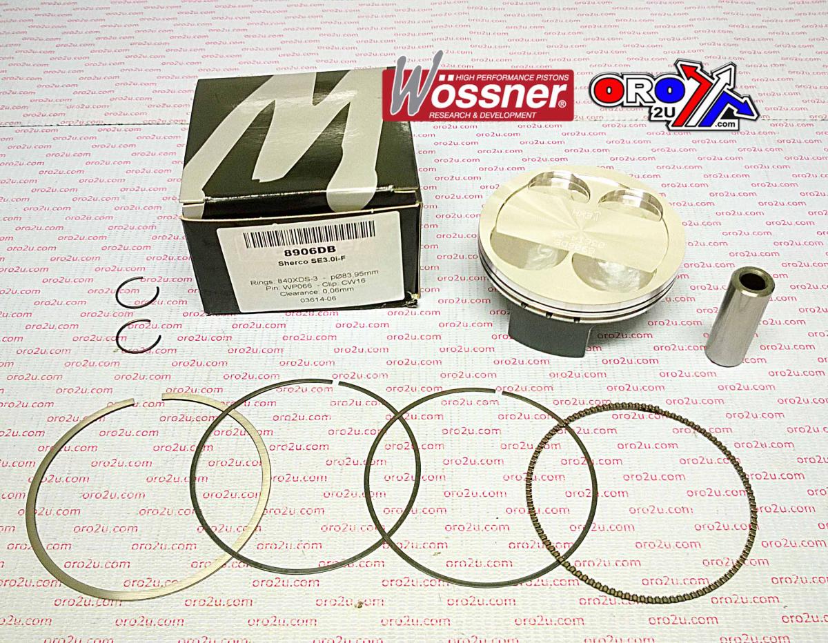 WOSSNER 84mm PISTON KIT B, SHERCO 300 SE3.0i-F 2010-2016