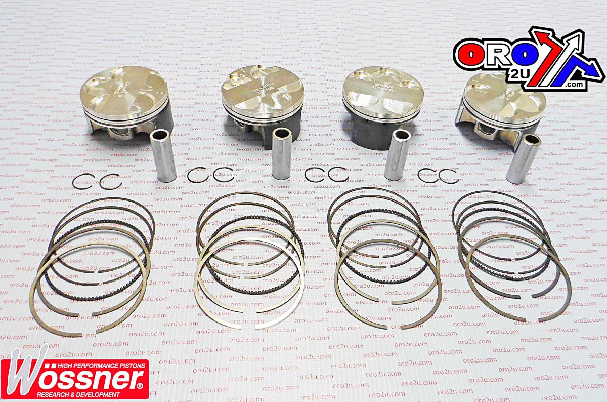 WOSSNER 76mm PISTON KIT YAMAHA YZF-R1 98-03, FZS1000 01-05