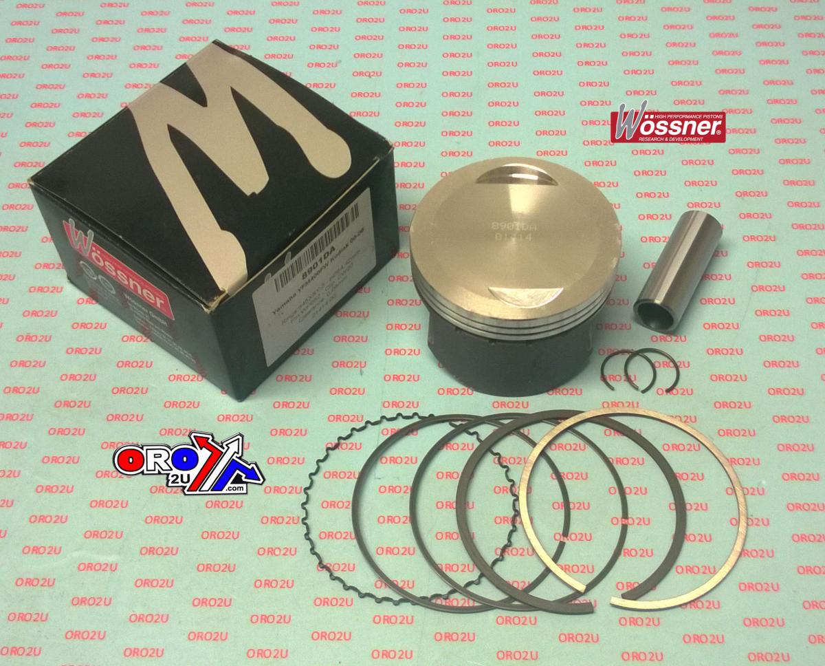 WOSSNER 92mm FORGED PISTON KIT YAMAHA YFM400 GRIZZLY 07-08, KODIAK 00-06