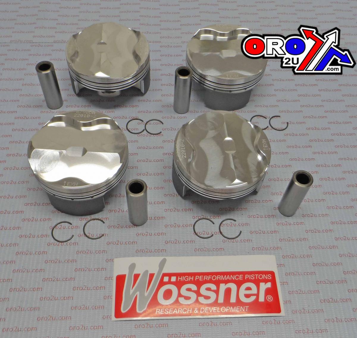 WOSSNER 74.5mm PISTON KIT SUZUKI GSX-R1000 2009-2016