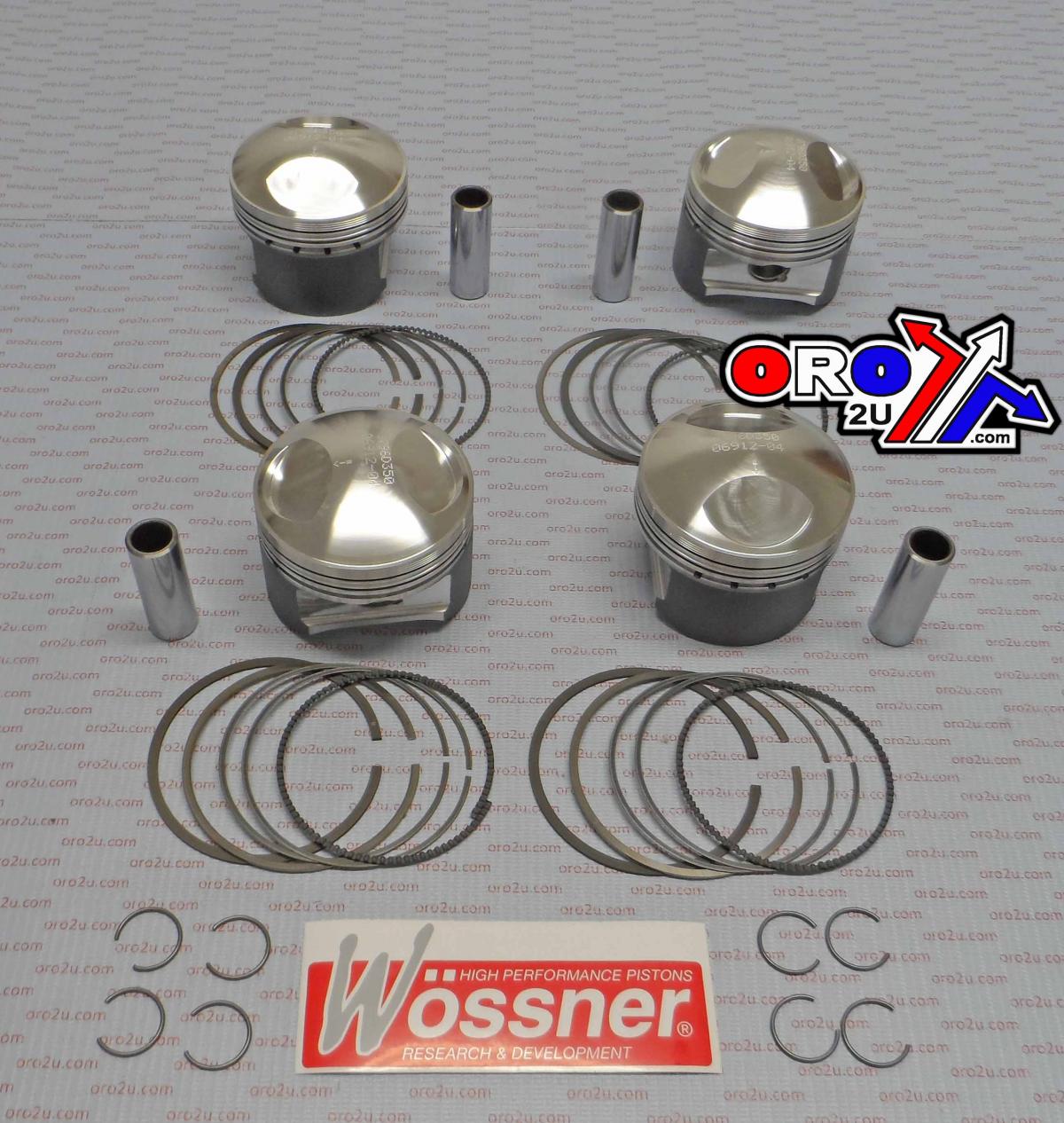 WOSSNER 72mm PISTON KIT KAWASAKI KZ1000J 81-83, KZ1000R 81-83