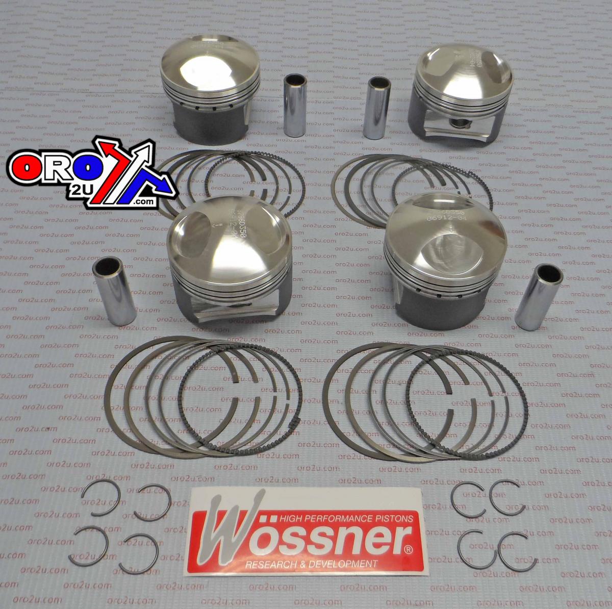 WOSSNER 73mm PISTON KIT KAWASAKI KZ1000J 81-83, KZ1000R 81-83