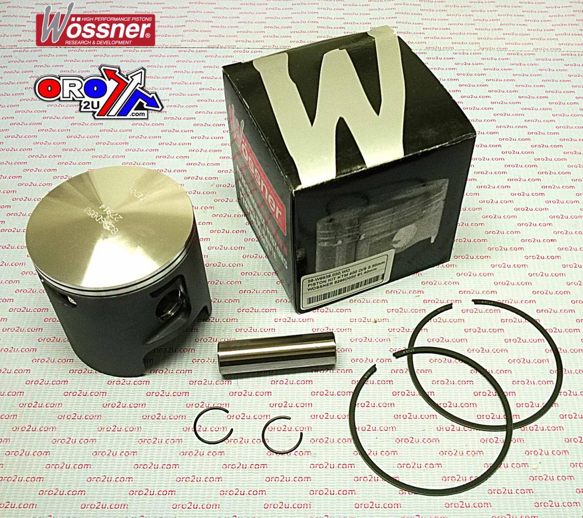 WOSSNER 82mm PISTON KIT KTM GS 400 1976-1981