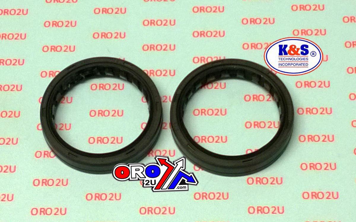 FORK OIL SEAL 43x52.7x9.5/10.3, WHITE POWER 43mm SET, K&S 16-1058K