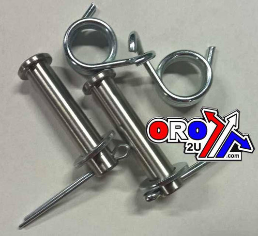 10mm FOOT PEG SPRING & PINS YZ/KX, DIA MINO 12-0014