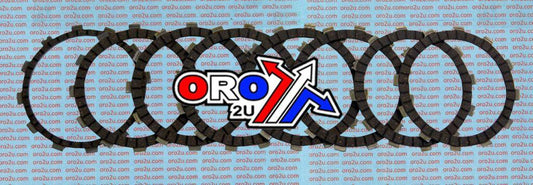 CLUTCH FRICTION PLATE SET/8 [CK2364] YAMAHA YFZ450 06-10, YFM700R  06-09
