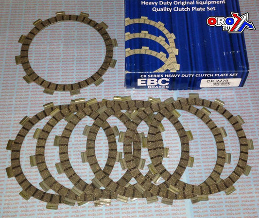 CLUTCH PLATES FRICTION EBC CK2279 SET / 7 YFZ350 87-09, XS250/400, YZ400 77-79