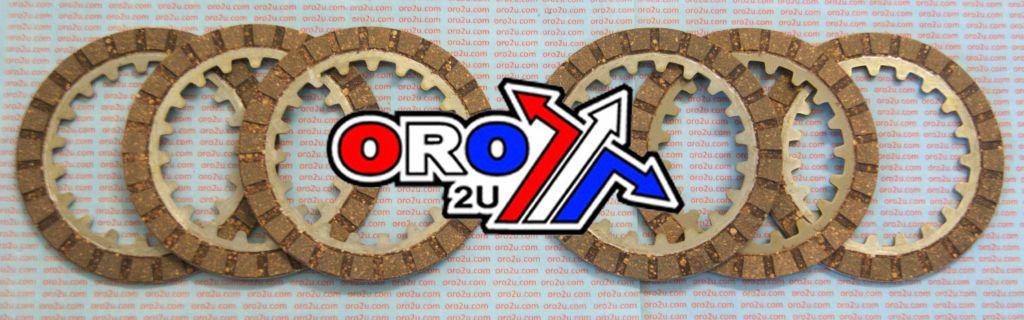 CLUTCH FRICTION PLATE SET/6 [CK2303], YFM50/80, PW80 AT-03431C