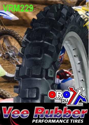 VEE RUBBER 110/100-18. Intermediate/hard terrain