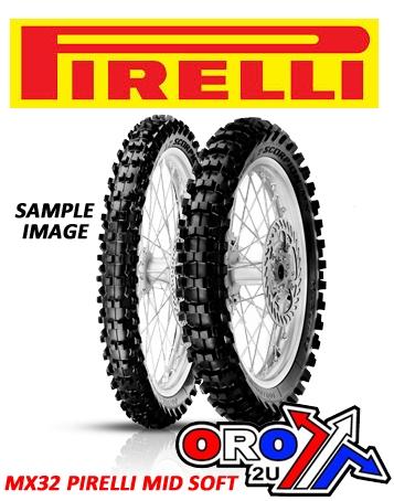 10x250 MX32 MID SOFT PIRELLI TYRE 1663900