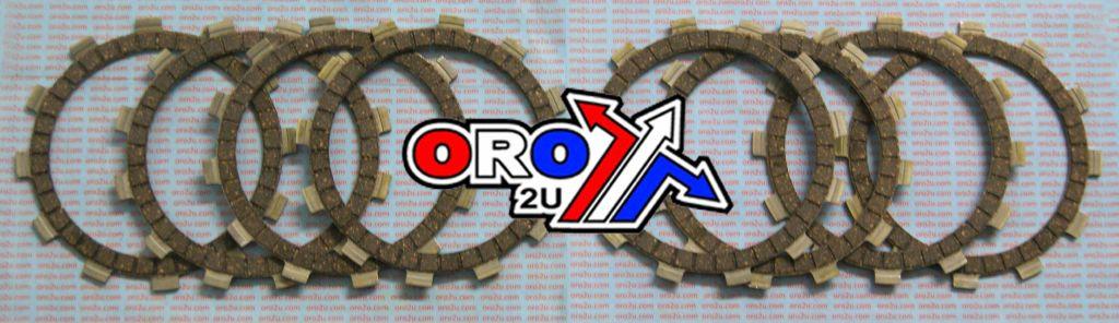CLUTCH FRICTION PLATE SET/8 [CK3356], MX-03515C RM125 88-91, LT-F300 91-01