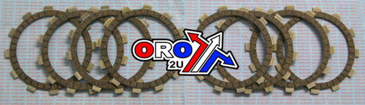 CLUTCH FRICTION PLATE SET/8 [CK3356], MX-03515C RM125 88-91, LT-F300 91-01