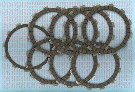 CLUTCH FRICTION PLATE SET/8 [CK3433], MC-03883C CRF450 13-22, KLX400, DRZ400