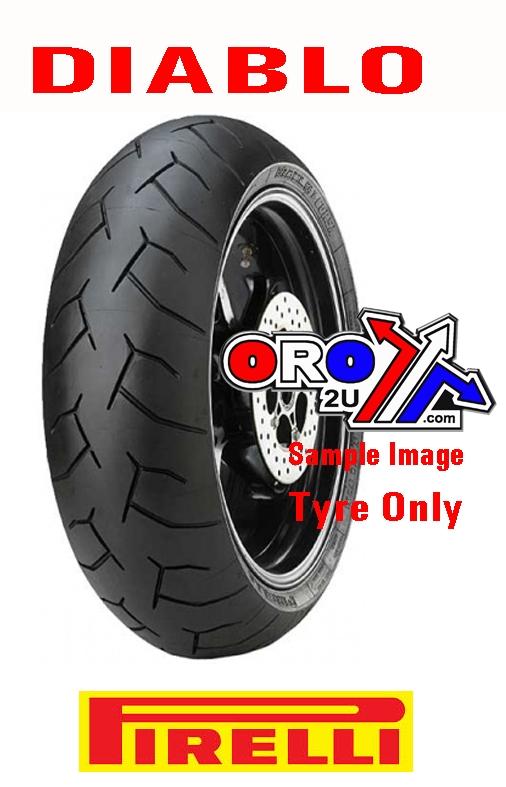 160/60 ZR17 69W TL DIABLO 706 PIRELLI 1430400 REAR TYRE