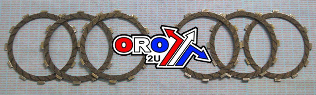 CLUTCH FRICTION PLATE SET/6 [CK4439] AT-03430C LT-F 500F 98-02,