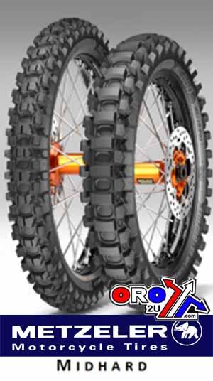 METZELER 100/90-19 MX MID-HARD REAR TYRE 57M