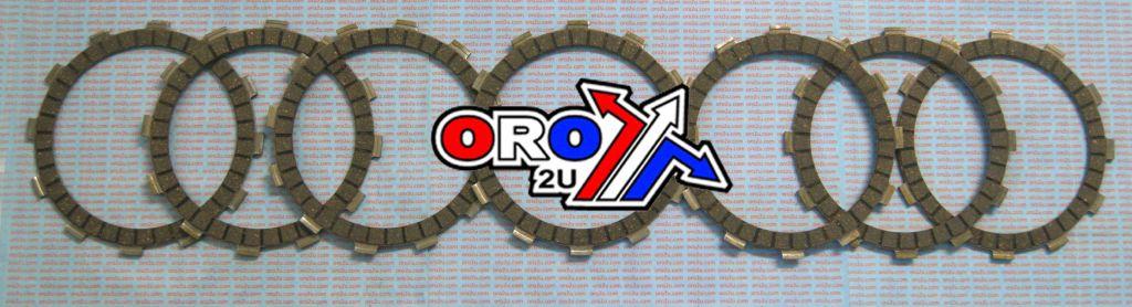 CLUTCH FRICTION PLATE SET/7 [CK1170], MX-03559C HONDA CR250-500/NX650/XL600
