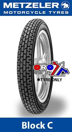 METZELER 350-19 UNVERSAL BLOCK C, ROAD TYRE 57P