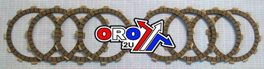 CLUTCH FRICTION PLATE SET/8 [CK1247], MX-03502C CR250/500 90-07, CRF450 02-10