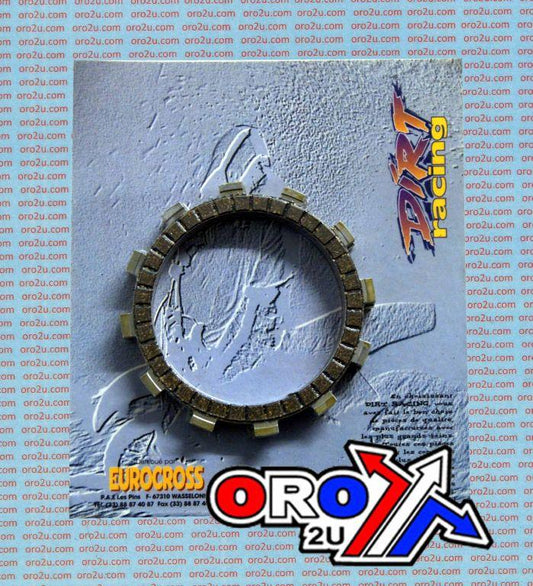 CLUTCH FRICTION PLATE SET/6 [CK3319], SUZUKI RM125 86-87, TS125X MC-03812C