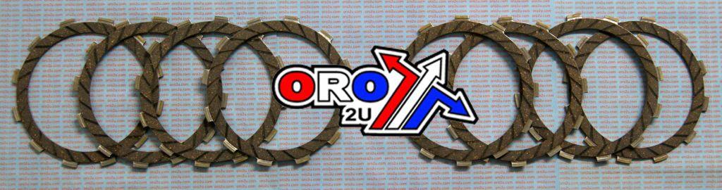 CLUTCH FRICTION PLATE SET/8 [CK3401], RM125 92-01, MX-03572C