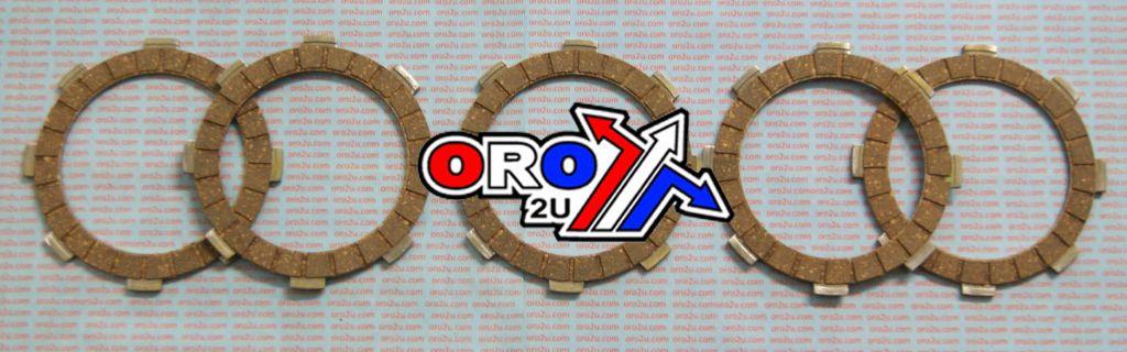 CLUTCH FRICTION PLATE SET/5 [CK4438], KLX110 02-20, KX60/65 83-21, MX-03503C