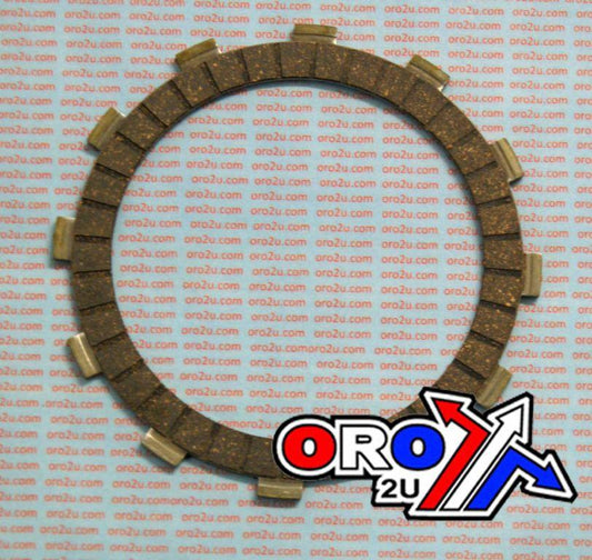 CLUTCH FRICTION PLATE EACH, KX250 88-91,KX500 97, SPLIT SET