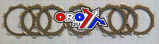 CLUTCH FRICTION PLATE SET/7 [CK4478], KAWASAKI KX80/KX100 89-98, MX-03506C