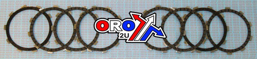 CLUTCH KIT KDX200 220 CK4505, EBC FRICTION FIBER PLATES KDX200/220 95-06