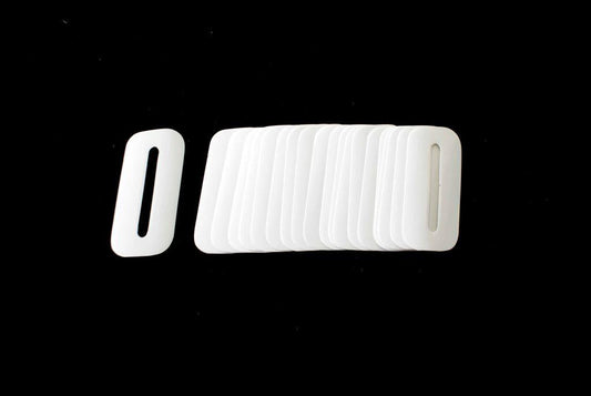 0 WHITE DECAL 4.5"/11cm PK/20