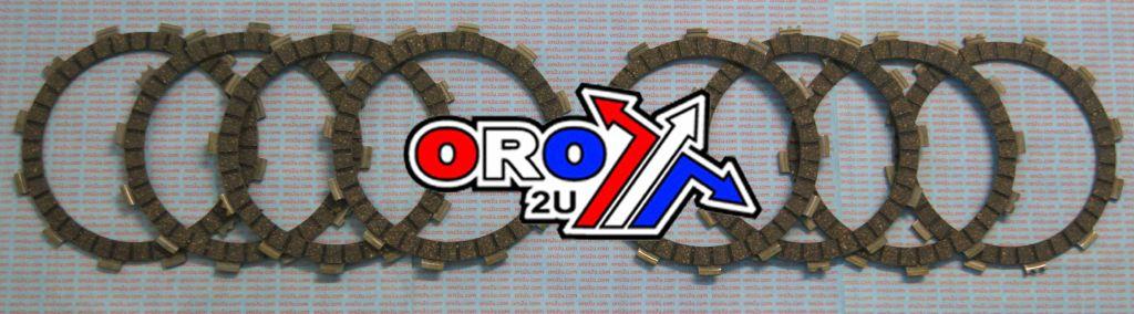 CLUTCH FRICTION PLATE SET/8 [CK2274], PCYCHIC MC-03785C WR250 2T 94-98