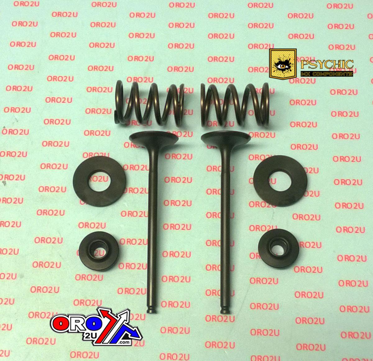 PSYCHIC EXHAUST VALVE+SPRING KIT KTM 250 SX-F 2008-2012, 250 EXC-F 2007-2013