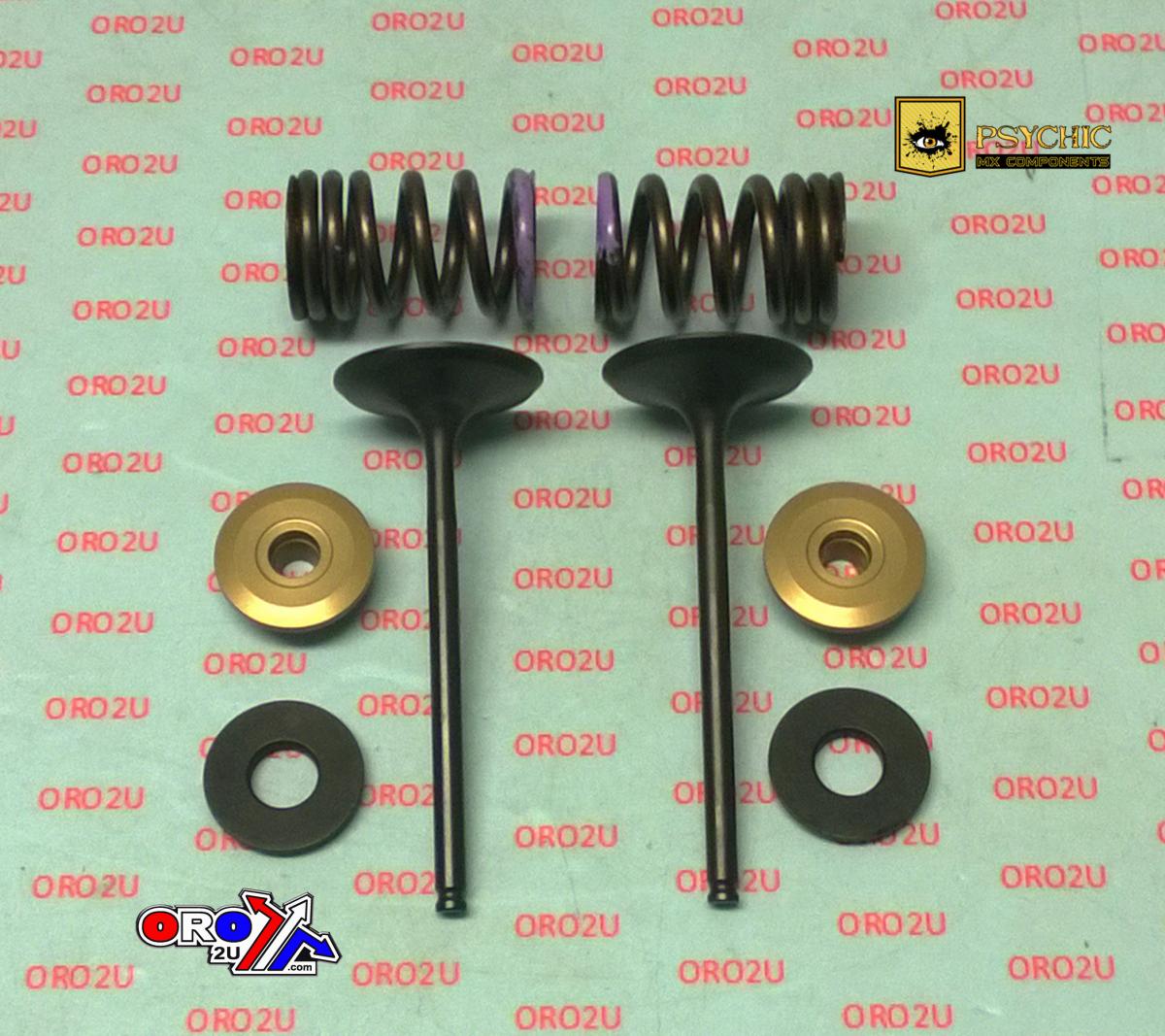 PSYCHIC INLET VALVE+SPRING KIT KAWASAKI KX250F 2007-2008