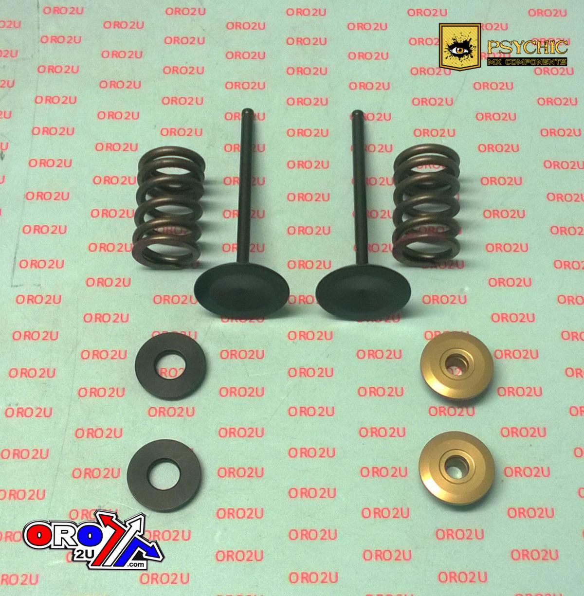 PSYCHIC INLET VALVE+SPRING KIT KAWASAKI KX250F 2011-2016