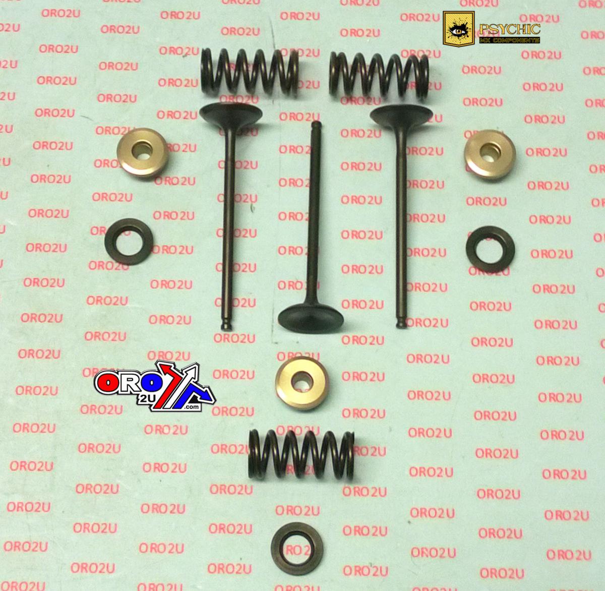 PSYCHIC INLET VALVE+SPRING KIT YAMAHA WR250F 2001-2009