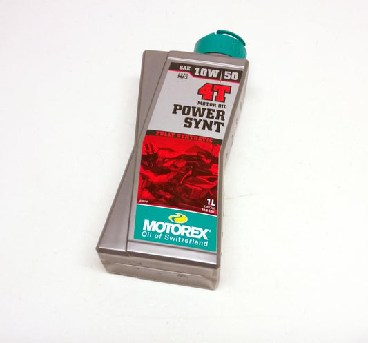 1L MOTOREX POWER SYNT 4T 10W50, FULLY SYNTHETIC OIL