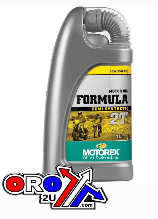 1L MOTOREX FORMULA 2T SEMI SYNTHETIC OIL