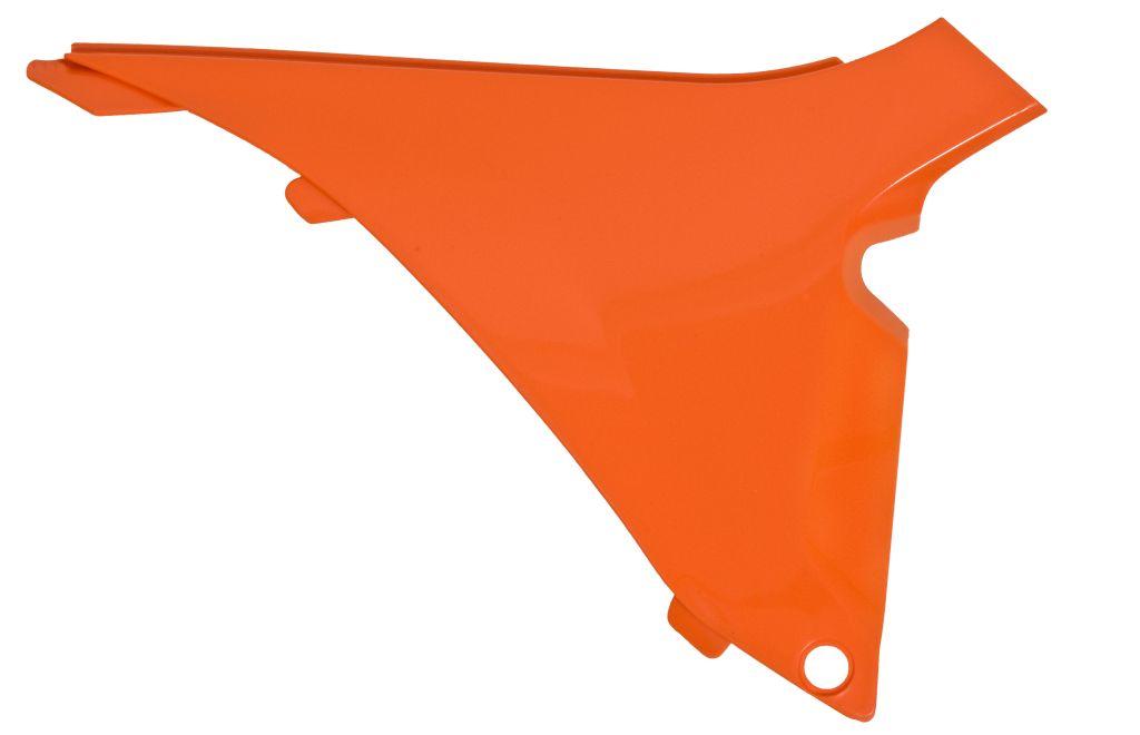R-TECH R/H ORANGE AIRBOX COVER KTM 125-250 SX 2012, 250-450 SX-F 2011-2012
