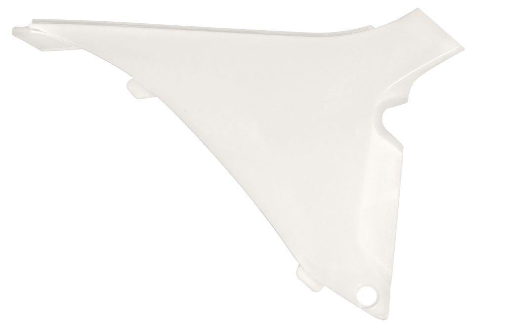 R-TECH R/H WHITE AIRBOX COVER KTM 125-250 SX 2012, 250-450 SX-F 2011-2012