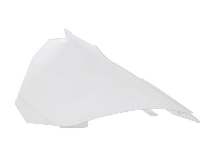 R-TECH WHITE L/H AIRBOX COVER & PANEL KTM SX 85 13-17, HUSQVARNA TC 85 14-17