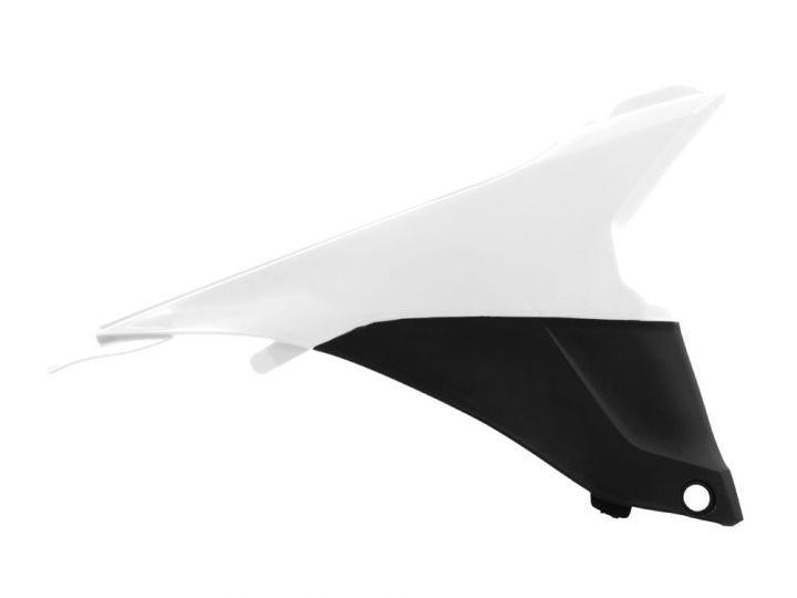 R-TECH WHITE/BLACK R/H AIRBOX+PANEL 125-250 SX 2013-2015, 250-450 SX-F 2013-2015