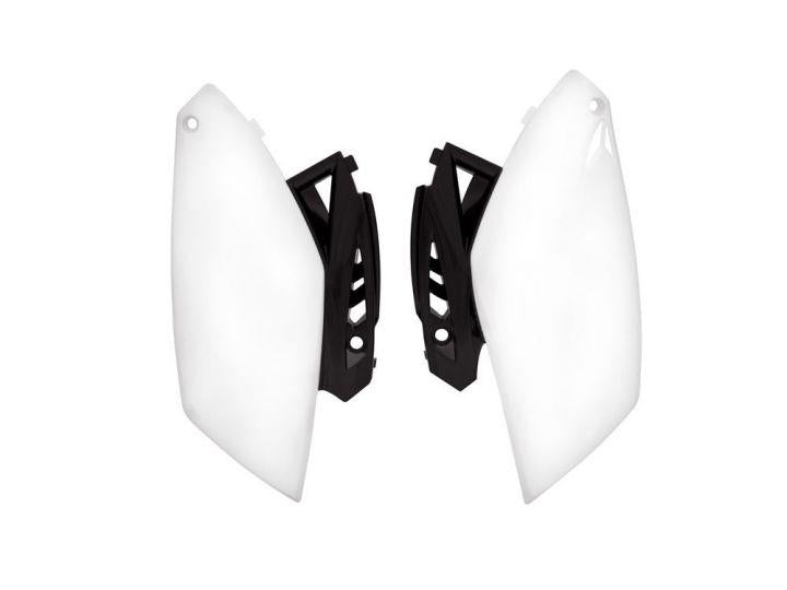 SIDE PANELS 10-13 YZF250 WHITE RACETECH FIYZFBNNR25