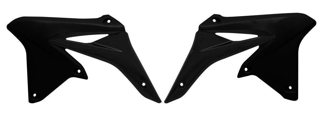 R-TECH BLACK RADIATOR SCOOPS SUZUKI RM-Z250 2010-2016